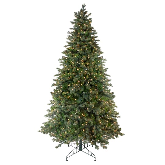 Northlight 9Ft Pre-Lit Medium Savannah Spruce Artificial Christmas Tree, Clear Lights in Green | 9 ft | Michaels®